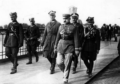 12 maja 1926 spotkanie na moscie pilsudskiego z wojciechowskim